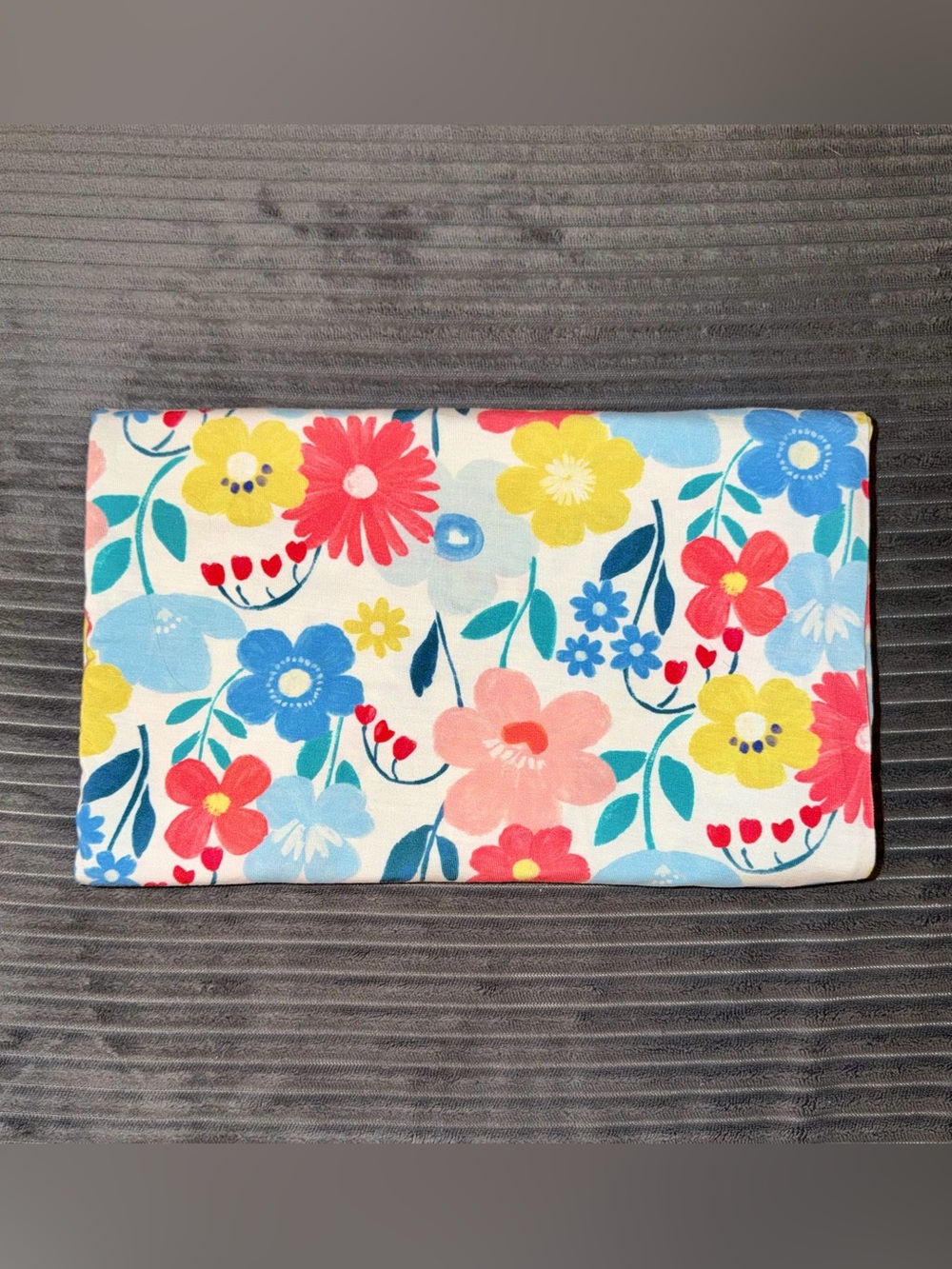 Little Sleepies Midsummer Meadow Swaddle Blanket, bamboo floral
